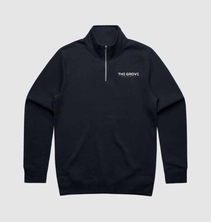Half-Zip Crew – Navy