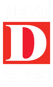 D Magazine Best of Big D 2025 award badge for The Grove Pickleball